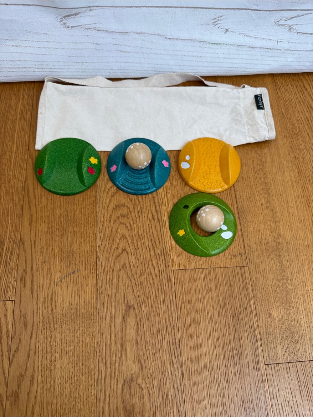 Plan Toys Mini Golf Set for Kids | Eco-Friendly Wooden Golf Game